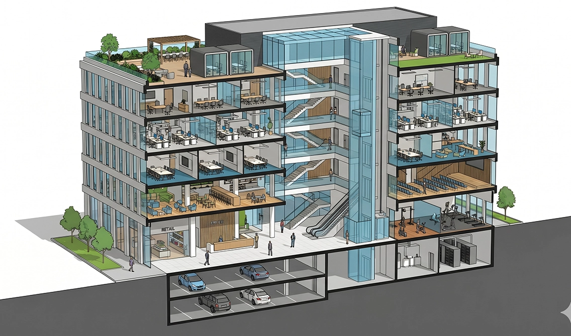 Primer uporabe poslovni center