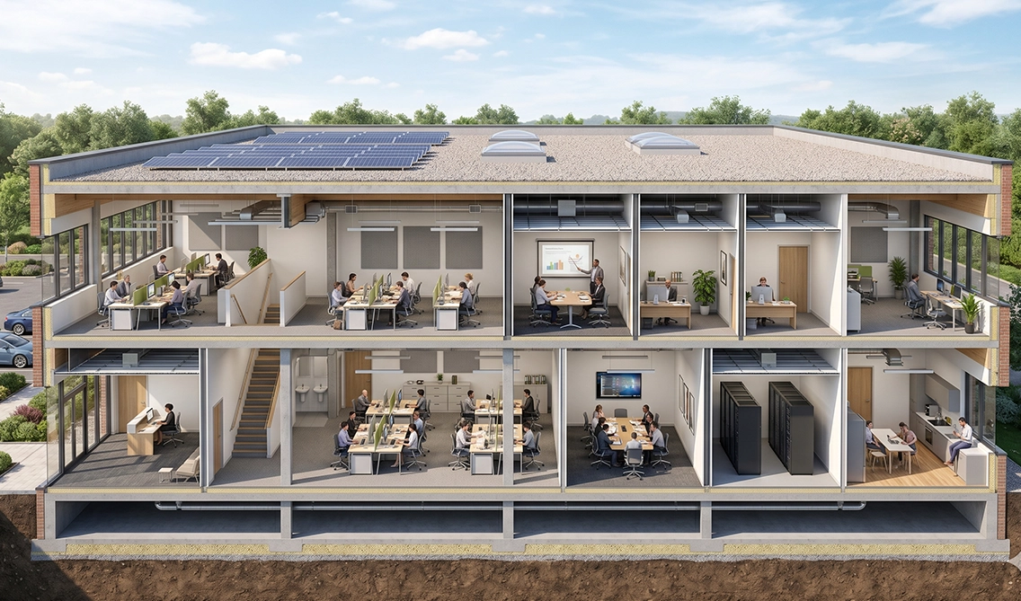 Primer uporabe upravna stavba