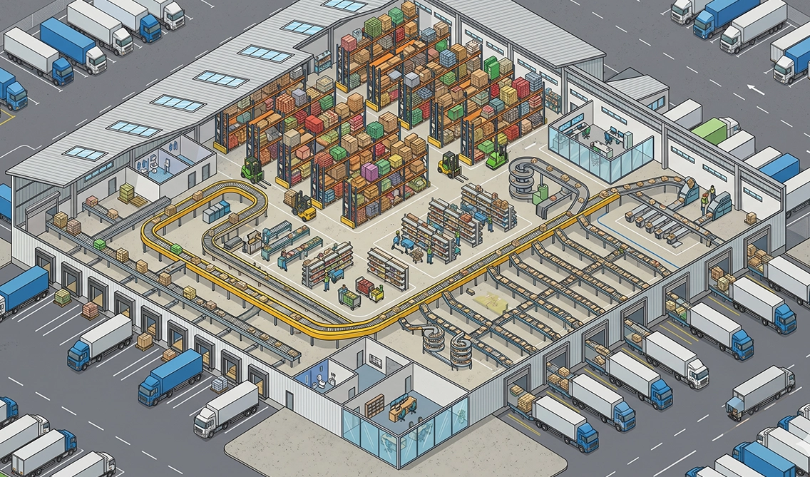 Primer uporabe distribucijski center