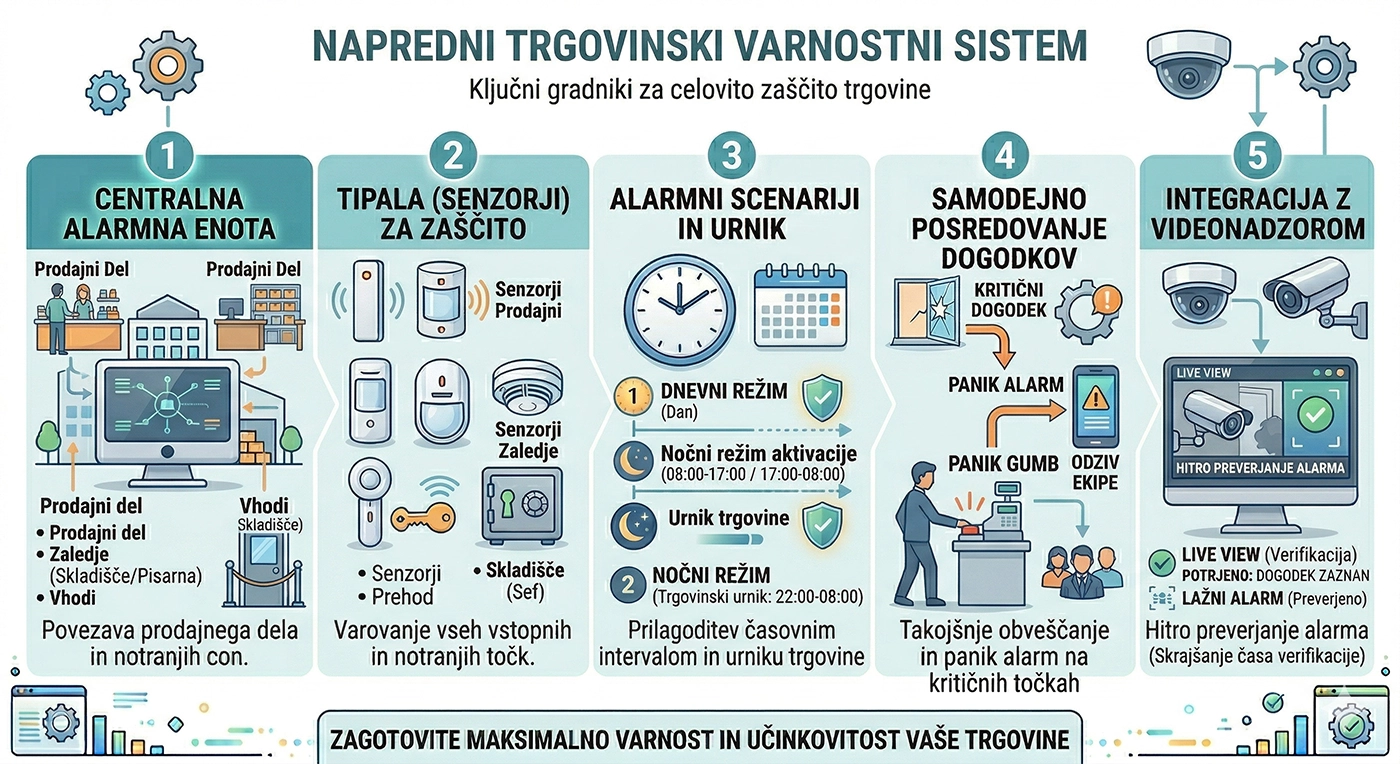 Shema rešitve za trgovino