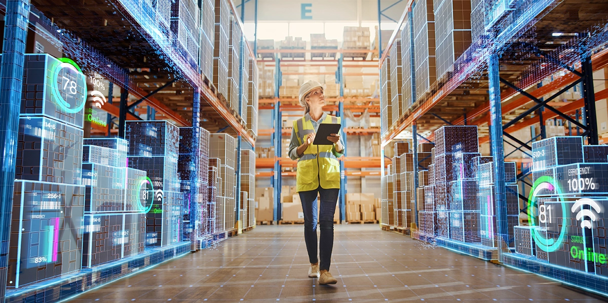 Skladiščni del trgovine