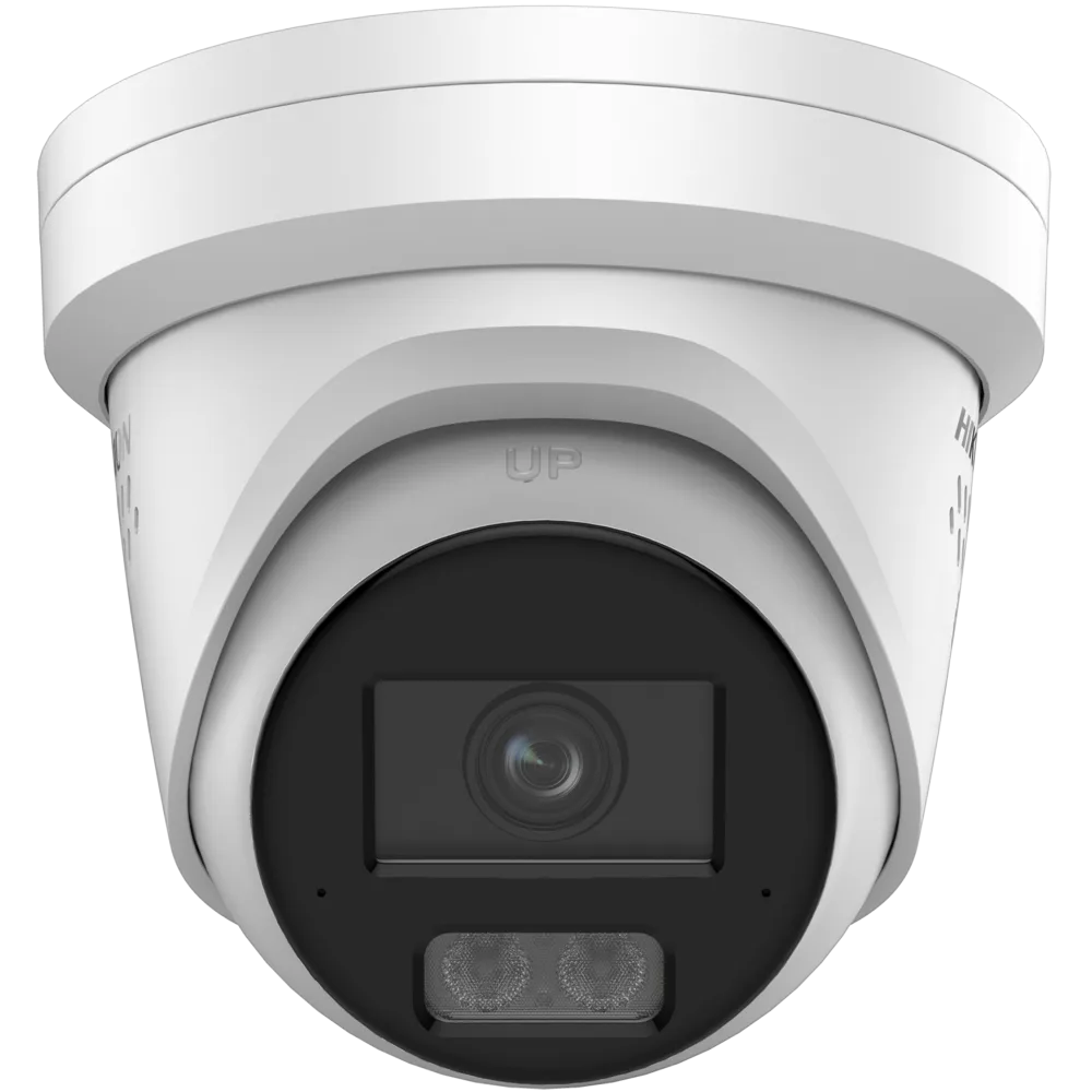 Hikvision DS-2CD23123G2-LI2UY – 12MP AcuSense Turret Camera, Smart Hybrid Light, Dual Mic