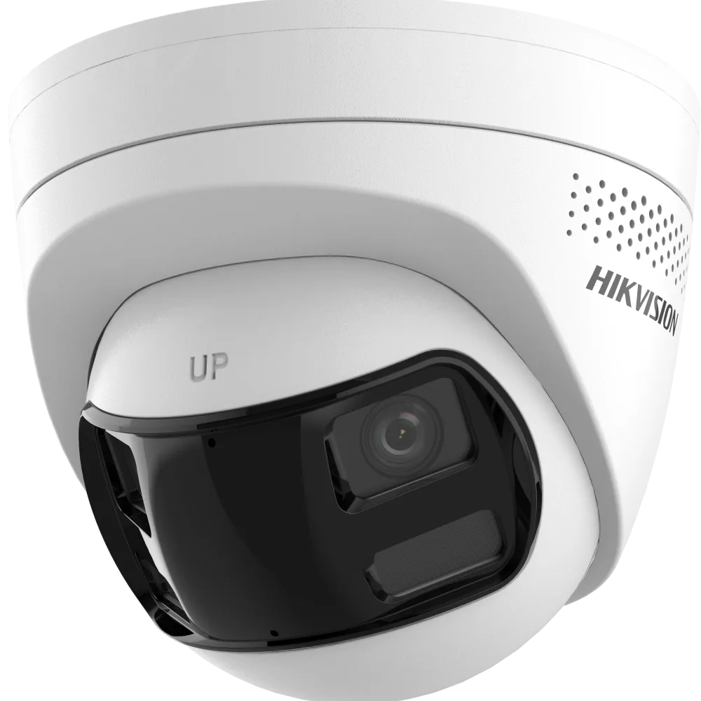 Hikvision DS-2CD1363G2P-LIUF/SL – 6 MP Panoramic Turret Camera, 180°, Smart Hybrid Light