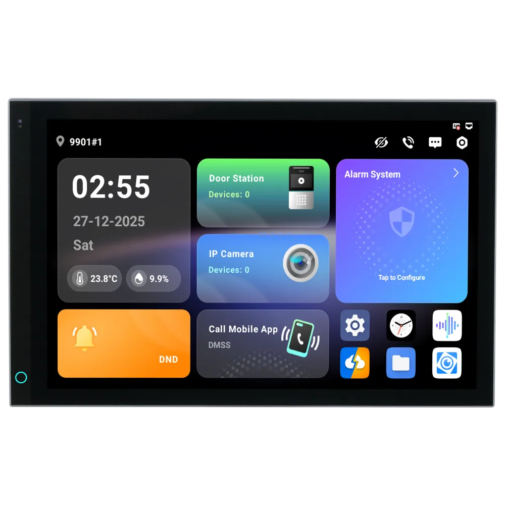 Dahua SCP3042A-BZ-S – Pametni upravljalni panel 10,1" IPS, Android 14, 2-Wire IP