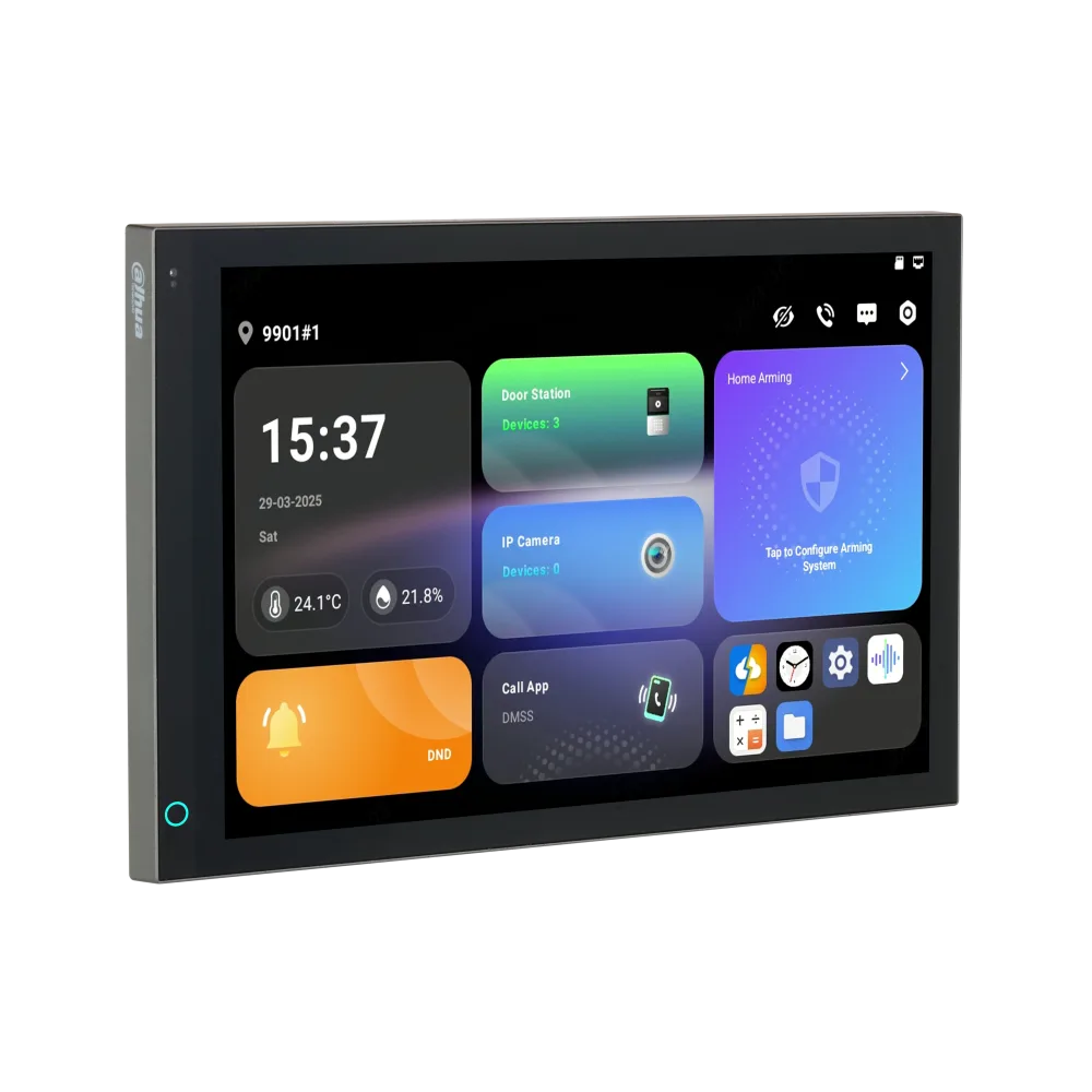 Dahua SCP3044A-BZ – Indoor Smart Control Panel, 10.1" IPS, Android 14, 4-Wire/Wi-Fi
