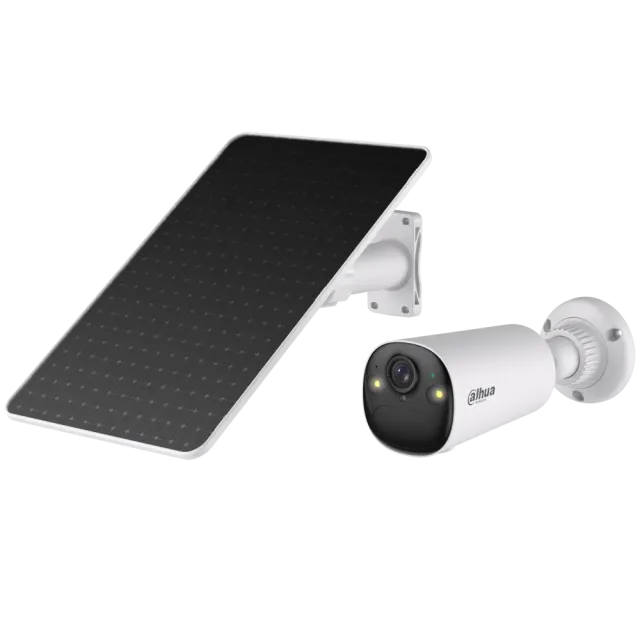 Dahua KIT/BF8CP-0210B-XL/M0508 – Solar Wi-Fi IP Kit 8MP, 8W Solar Panel