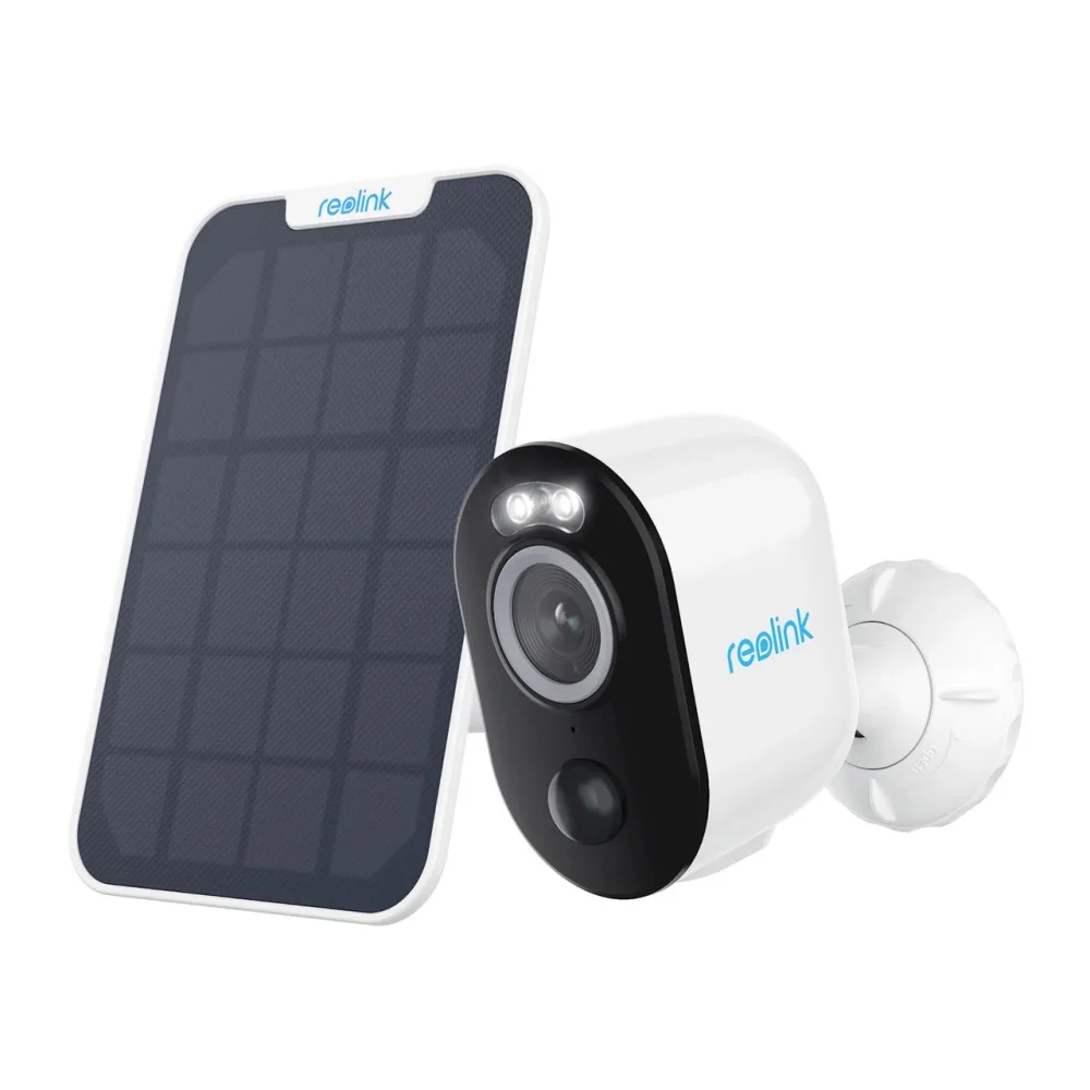Reolink Argus Series B330 + SP – 5MP 2K+ Wire-Free Battery Camera with Solar Panel
