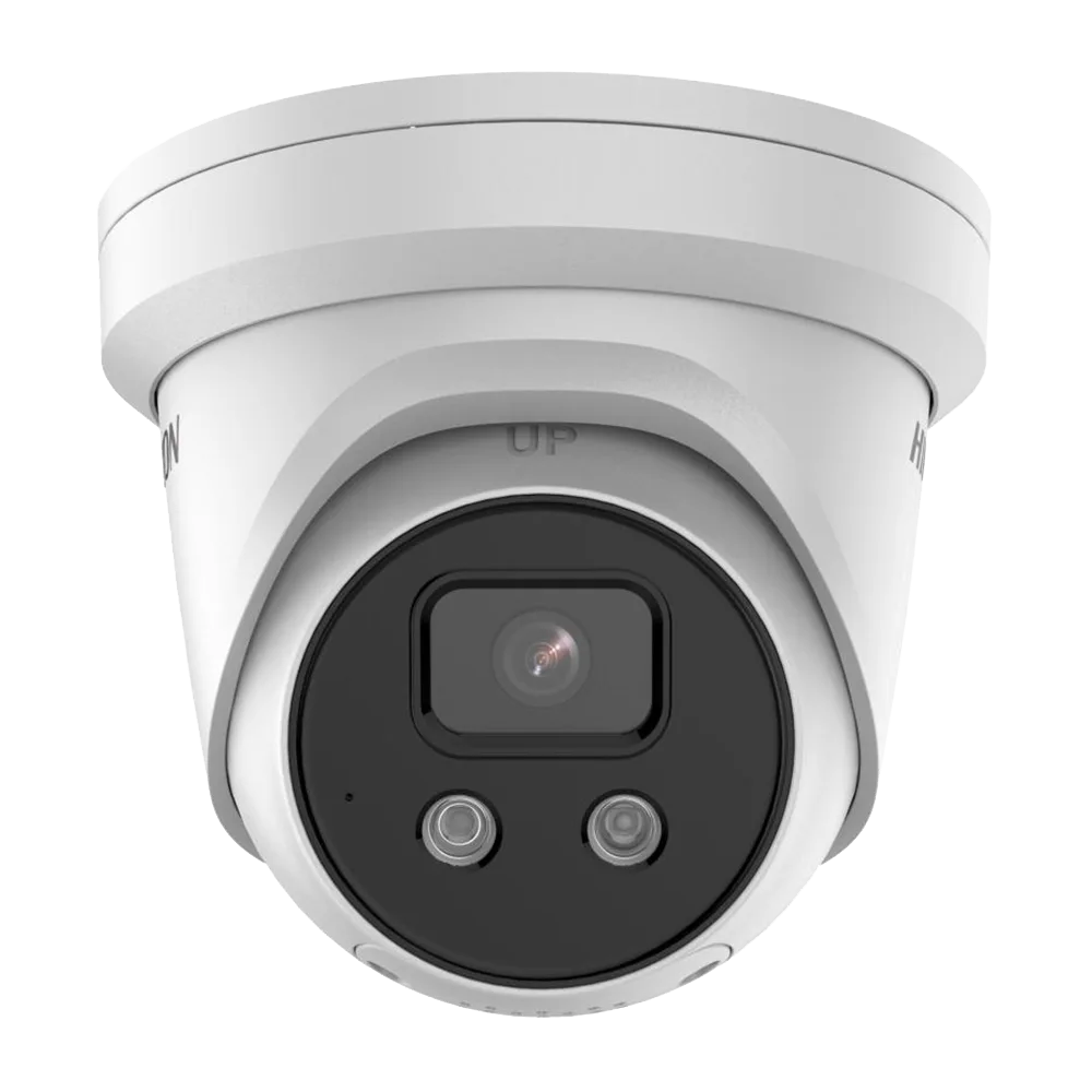 Hikvision DS-2CD2346G2-ISU/SL 2.8mm – 4MP AcuSense Turret with Mic & Siren