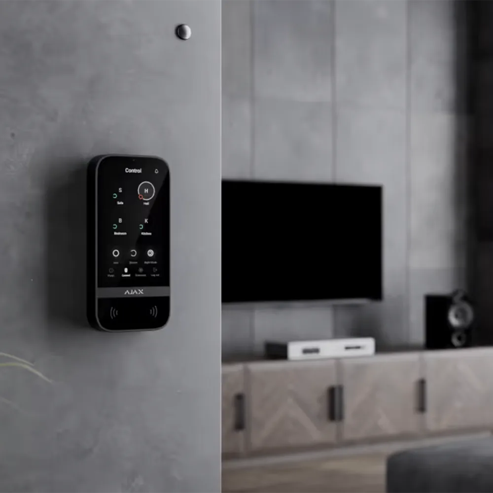 AJAX FIBRA Keypad TouchScreen BL SUPERIO