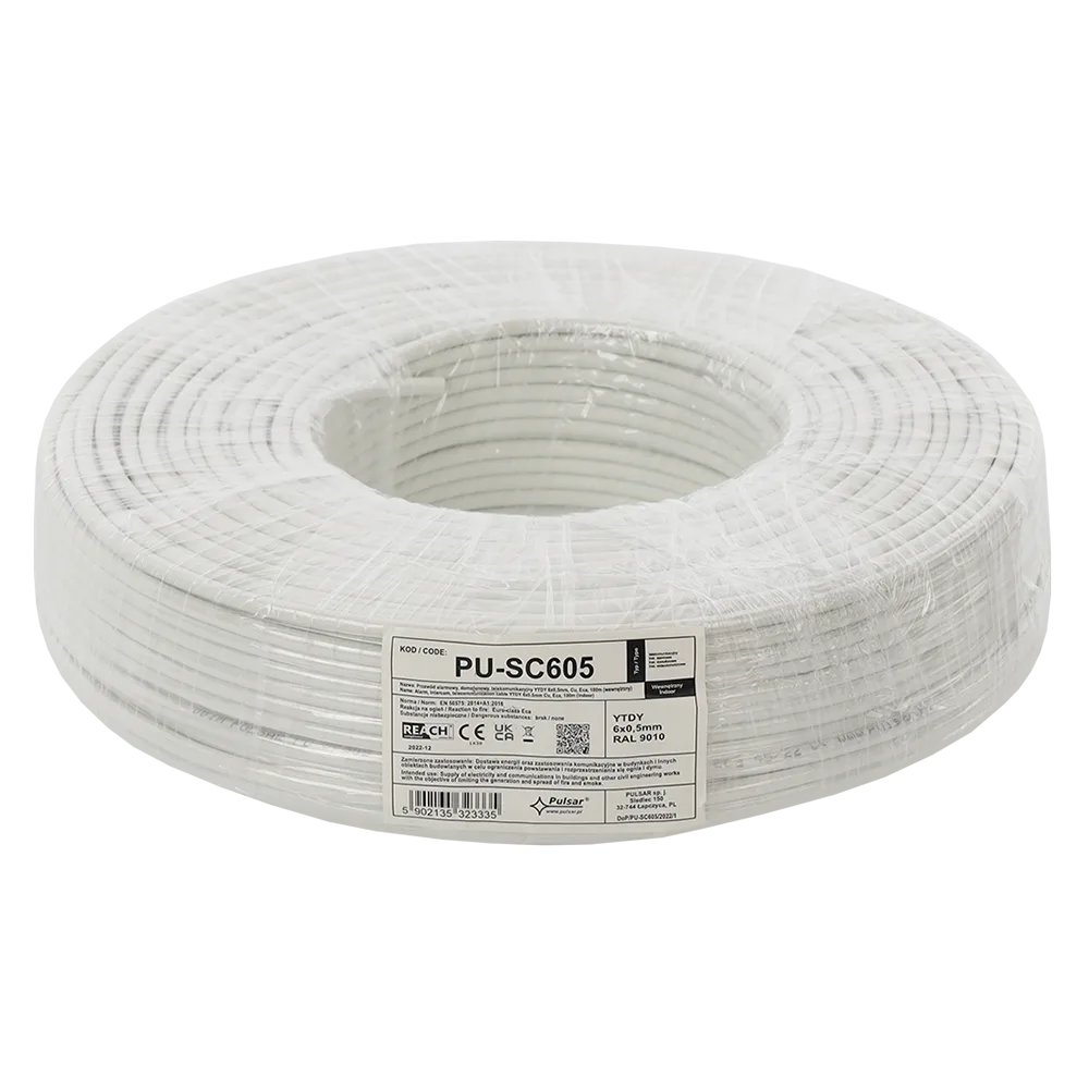 PU-SC605 kabel 6x0,5mm