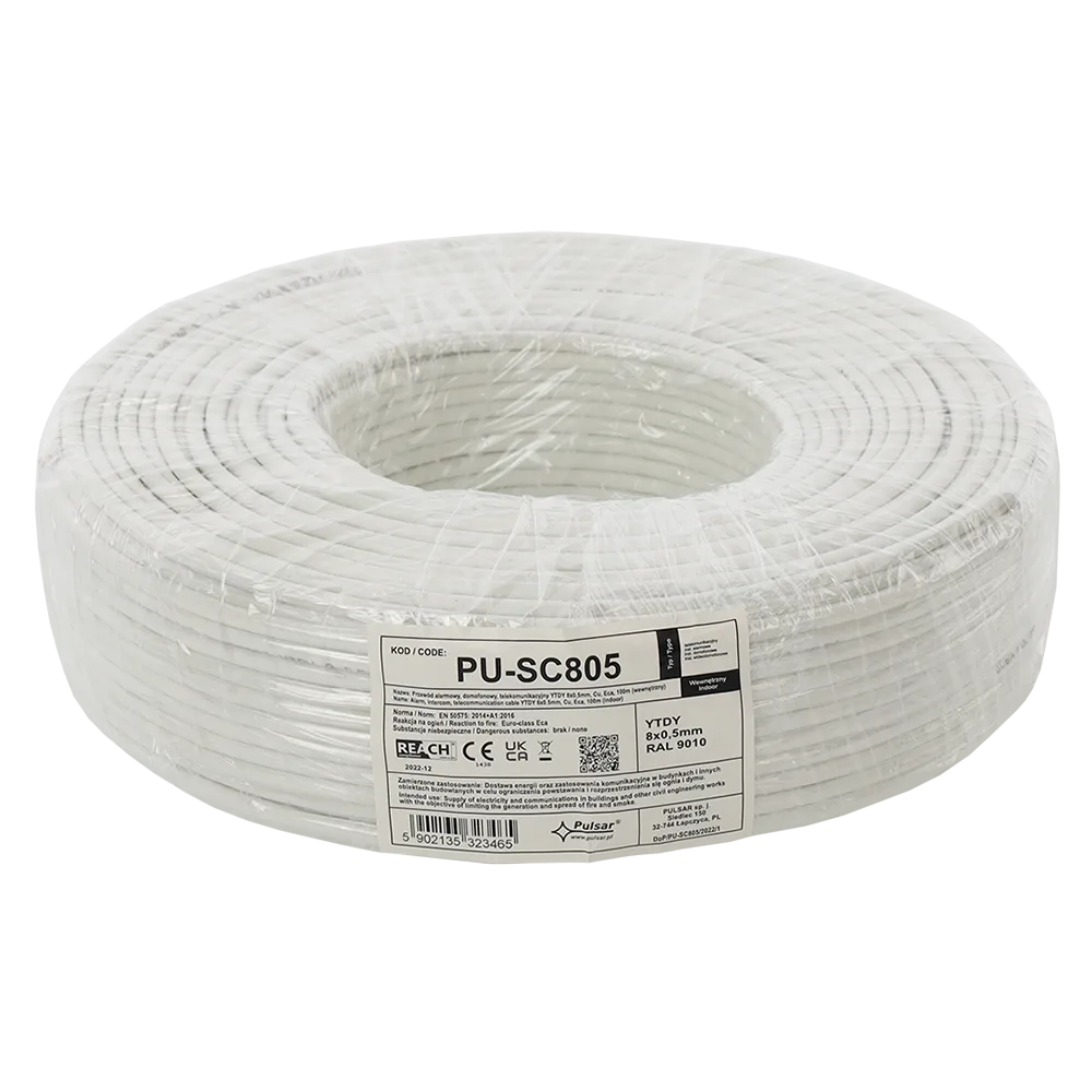 PU-SC805 kabel 8x0,5mm