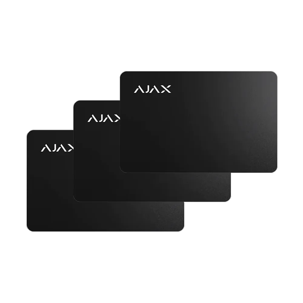 Ajax Pass black (3pcs)