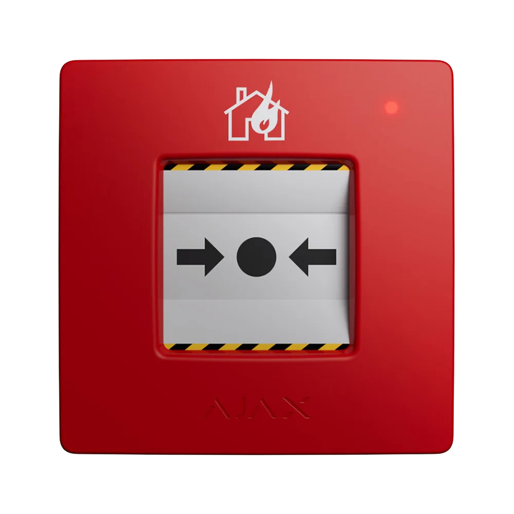 Ajax Manual CallPoint (Red)