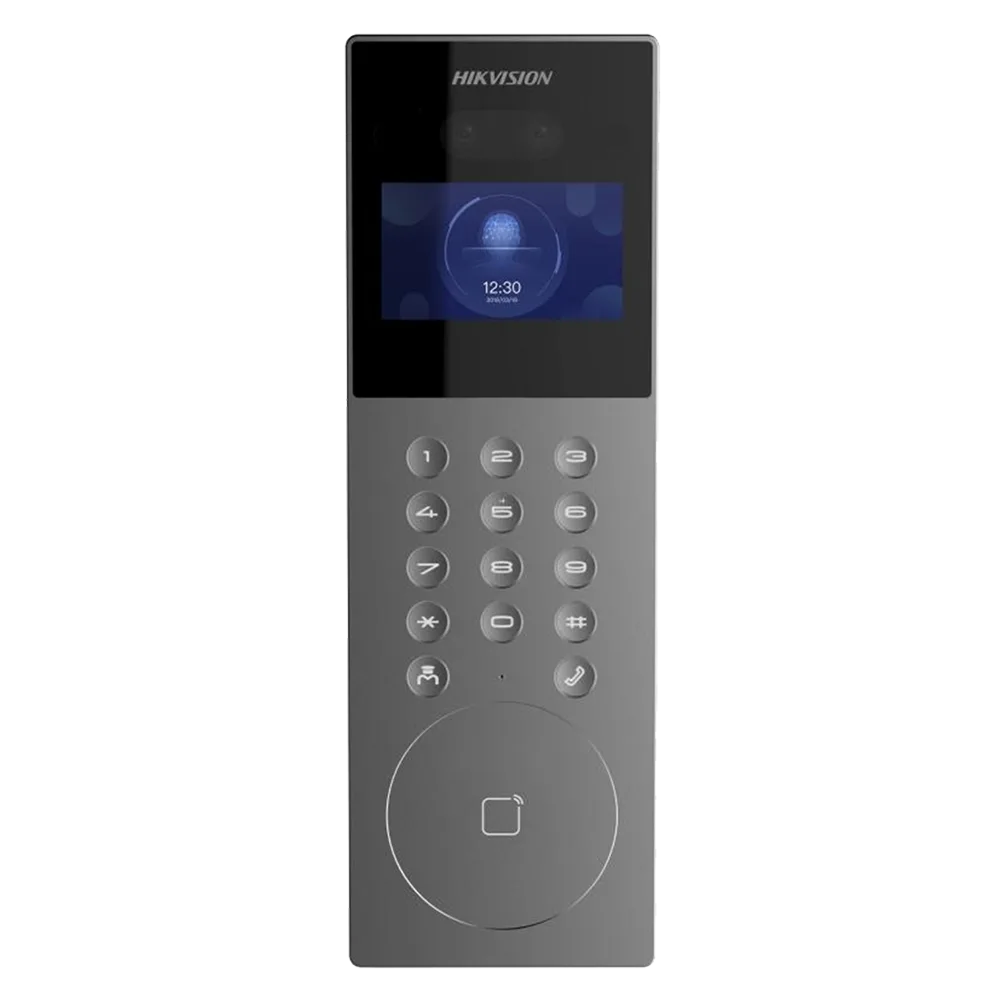Hikvision DS-KD9203-E6 – IP videointerfon z razpoznavanjem obraza, 2×2 MP, 4,3" LCD