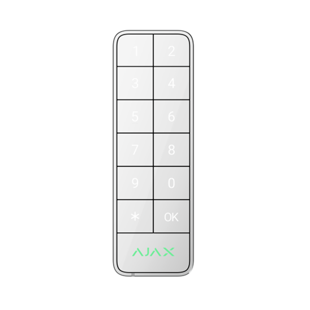 AJAX FIBRA KeyPad Outdoor WHITE SUPERIOR