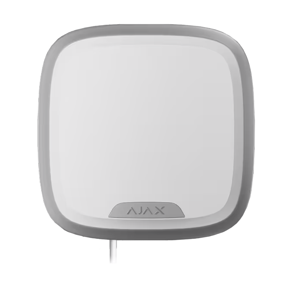 AJAX FIBRA StreetSiren Plus WH SUPERIOR