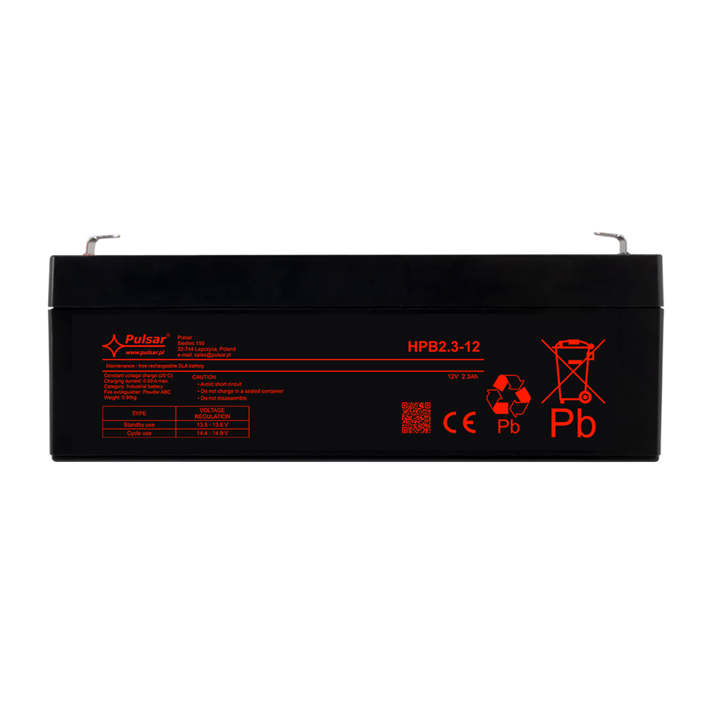 Akumulator 12V 2.3Ah