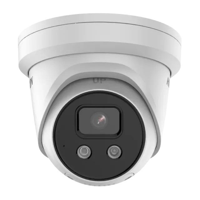 Hikvision DS-2CD2346G2-ISU/SL 2.8mm – 4MP AcuSense Turret with Mic & Siren