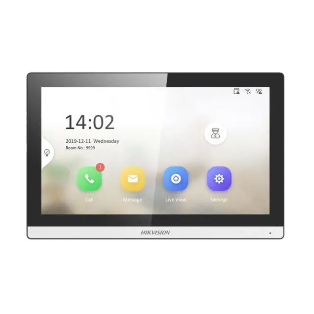 Hikvision DS-KH6350-WTE1 – IP Video Intercom Indoor Station, 7" TFT, PoE, Wi-Fi