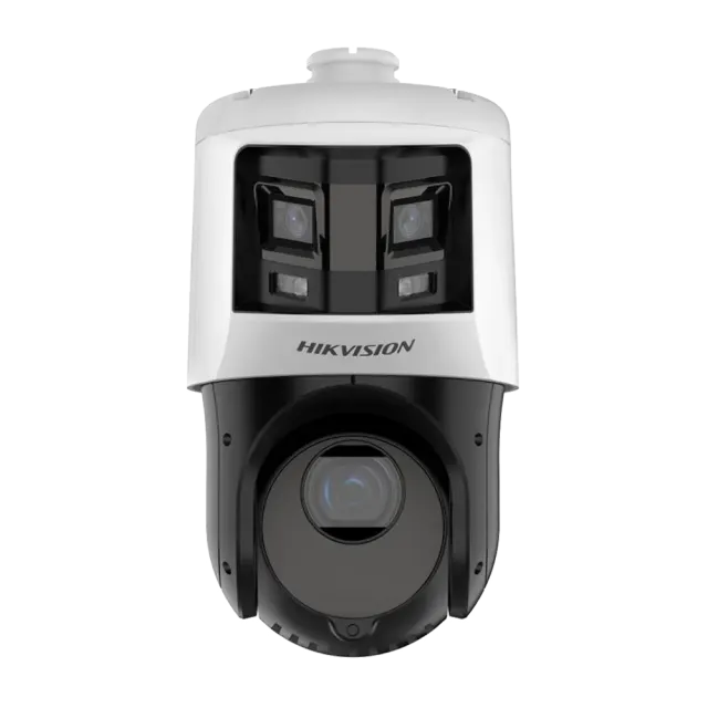 Hikvision DS-2SE4C425MWG-E – TandemVu 4+4 MP PTZ kamera, 25× zoom, ColorVu 24/7 barvni nočni vid
