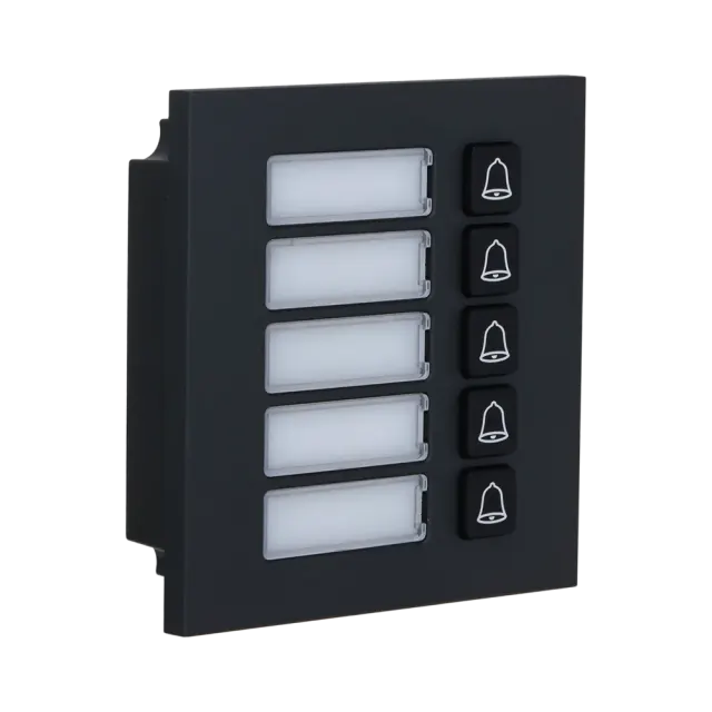 Dahua VTO4202FB-MB5 – modul s 5 tipkami, IP65, IK07, aluminij