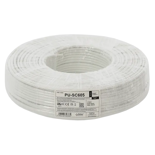 PU-SC605 kabel 6x0,5mm