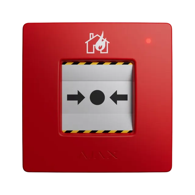 Ajax Manual CallPoint (Red)