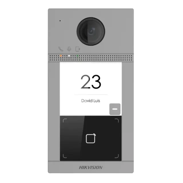 Hikvision DS-KV8113-WME1 Flush – Outdoor Video Intercom Door Station, 2 MP, Wi-Fi, PoE, IP65/IK08