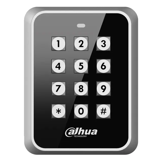 Dahua ASR1101M-D – Vandal-proof RFID Card Reader with Keypad, 125 kHz / RS-485