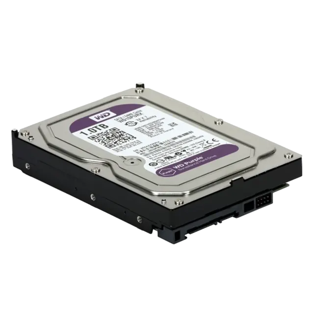 WD WD10PURZ-85U8XY0 Purple – nadzorni trdi disk 1 TB, SATA 6 Gb/s, 3,5"