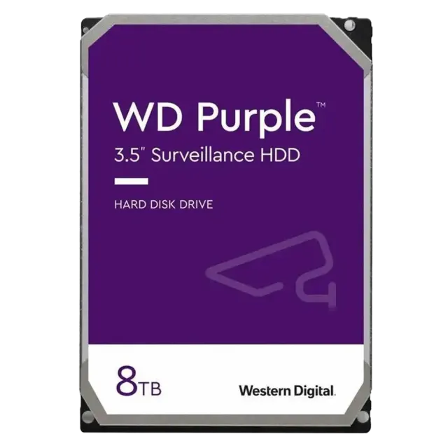 WD WD84PURZ – Nadzorni trdi disk Purple 8 TB, SATA 6Gb/s, 3,5"